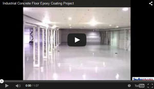 Commercial Epoxy Floor Coating Project